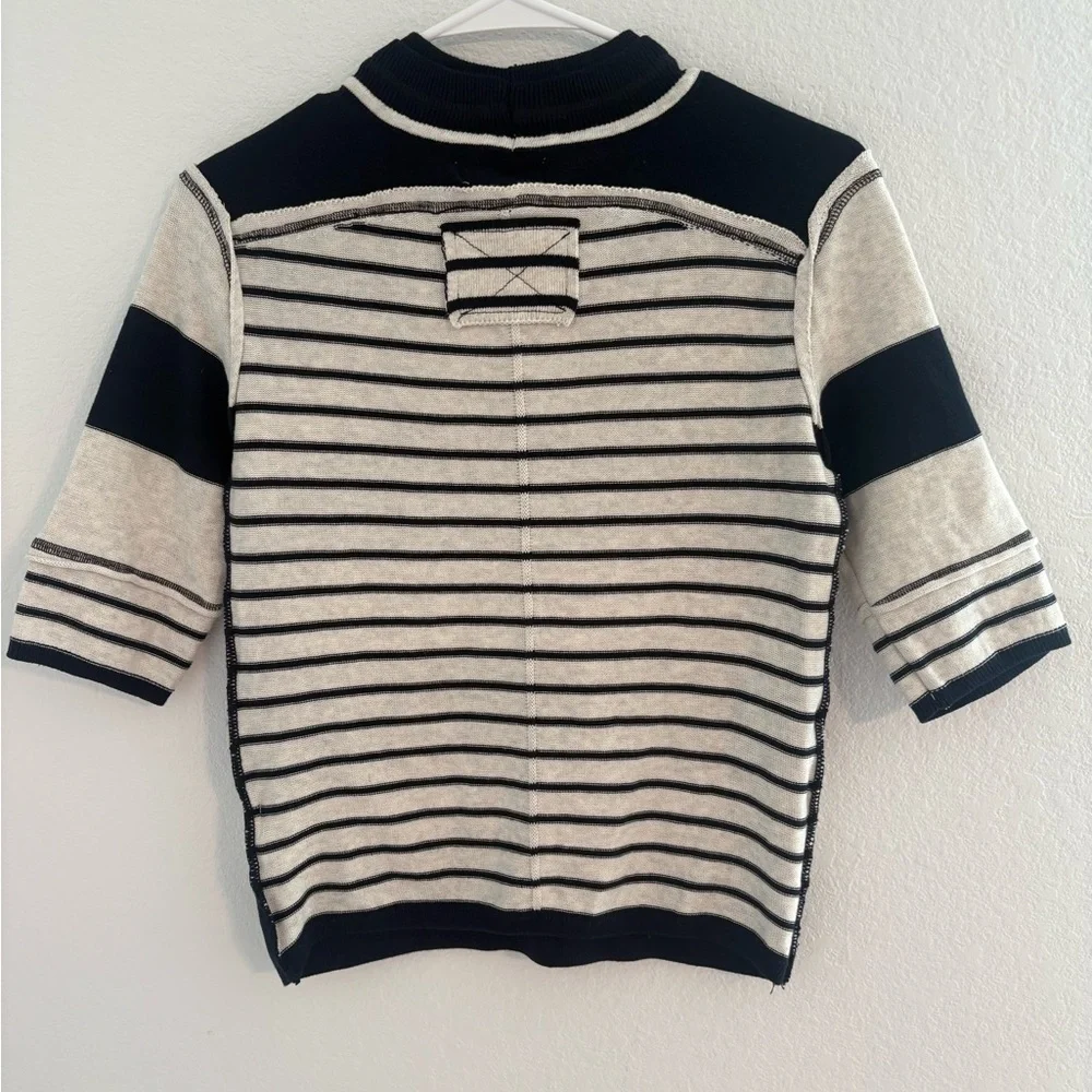 FREE PEOPLE Raleigh Tee Navy XS